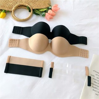 Áo Ngực Mặc Đầm Hở Lưng 👘FREESHIP👘 [AONGUC] Áo Ngực Không Dây Cúp Ngang - A218