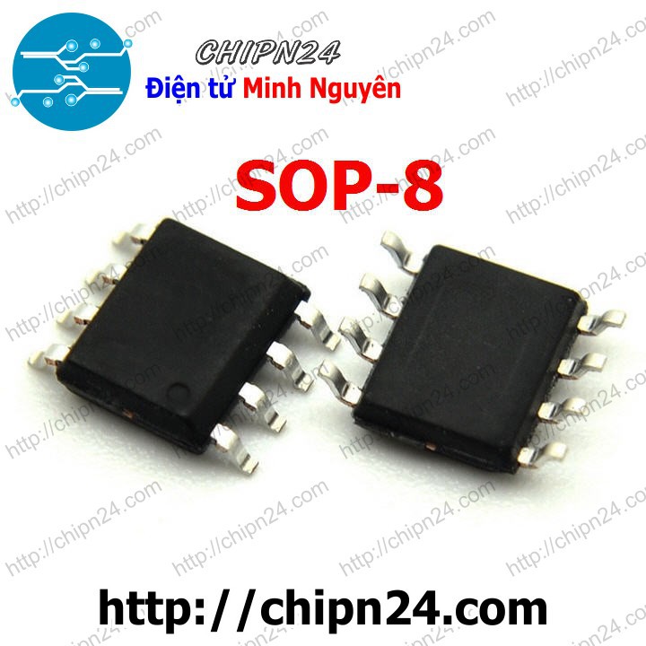 [3 CON] IC EV1527 SOP-8 (SMD Dán) (1527 OTP Encoder)