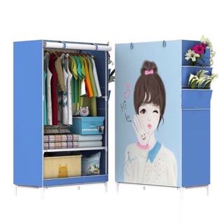 Tủ vải 3D 1 buồng hàng đẹp