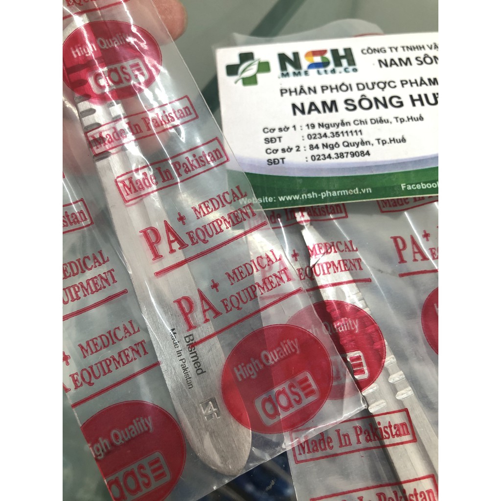 Cán dao mổ cán dao phẫu thuật y tế số 3 4 7 hàng xịn PAKISTAN