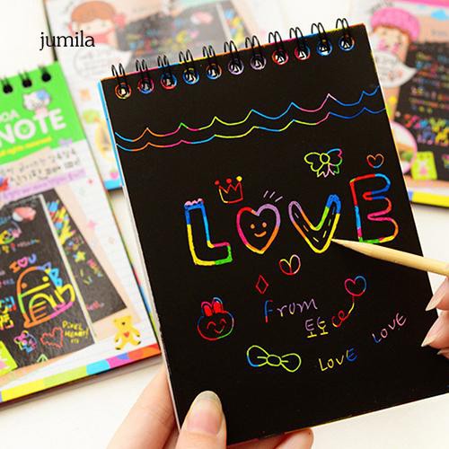 Sổ vẽ màu cầu vồng