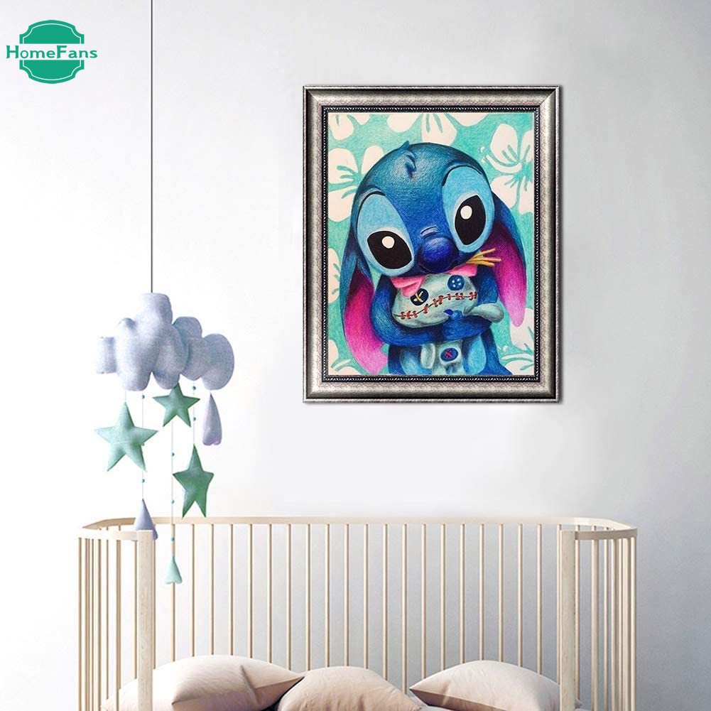 Bộ Dụng Cụ Làm Tranh Đính Đá 5D Họa Tiết Độc Đáo DIY Dùng Trang Trí