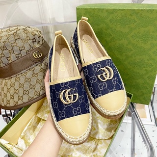 Giày slipon G c bò pha mũi fullbox