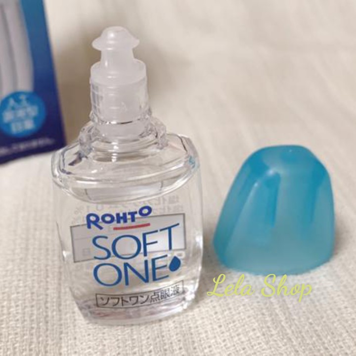 Nước Nhỏ Mắt Nhân Tạo Rohto Soft One Nhật Bản (Hộp 4 Lọ Mỗi Lọ 5Ml)