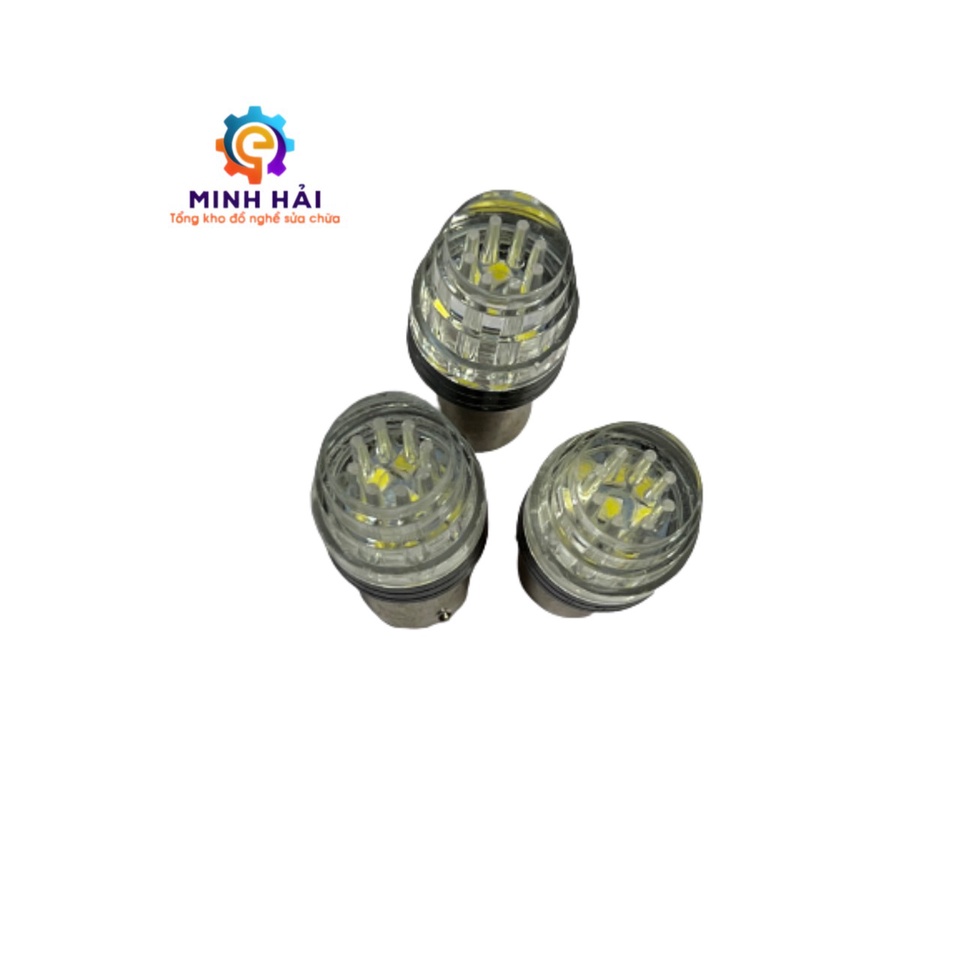 Đèn LED Chân 1156 Chip 5630 Dạng Cầu Lồi Siêu Sáng Với 9 SMD Cho Đèn Hậu, Đèn Lùi, Xi Nhan, Báo Rẽ Ô Tô, Xe Máy