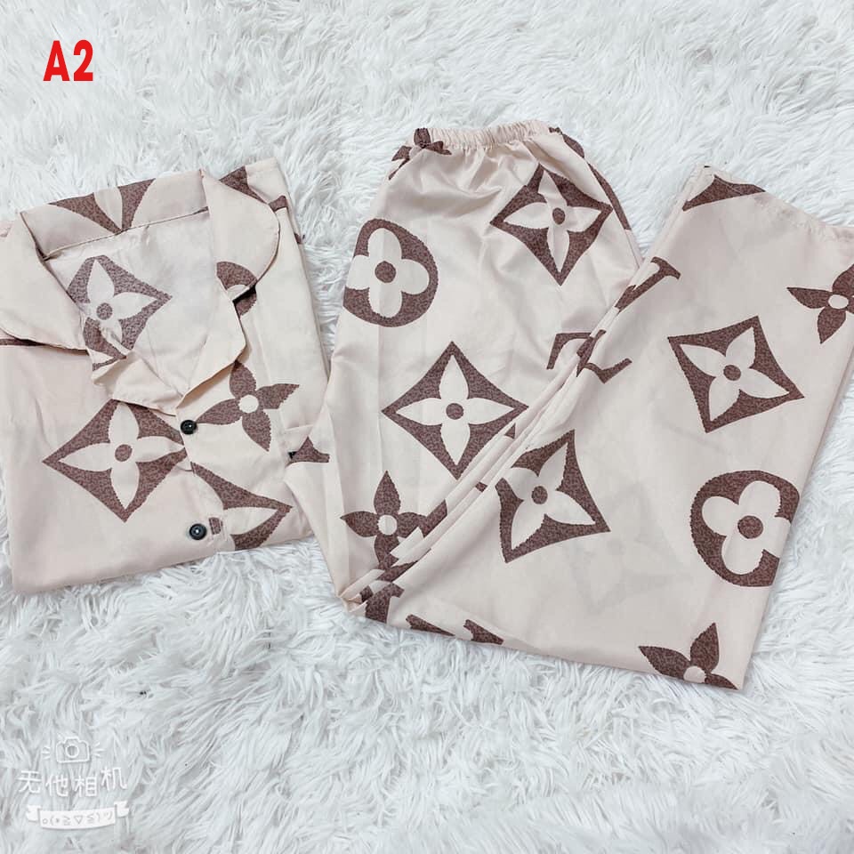 [FREE SHIP] Bộ Đồ Ngủ Pijama 💖 Bộ Lụa KaTe Tay Dài Quần Dài Cao Cấp [Ảnh Thật] [Siêu Đẹp] | BigBuy360 - bigbuy360.vn