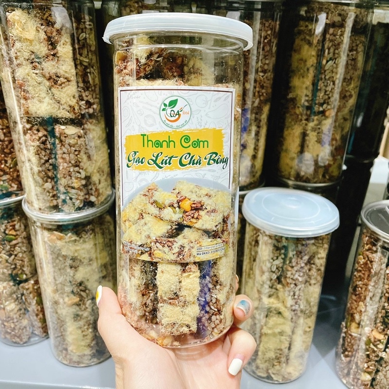 🔥 Thanh Cơm Gạo Lứt Chà Bông 🥨 Hũ 250Gr 🥨 FREESHIP_ATVSTP_ĂN LÀ MÊ NGAY ! Giảm 10-50%