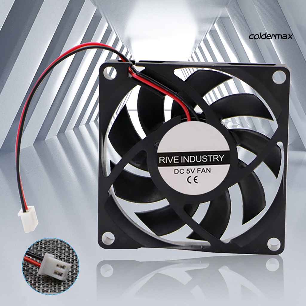 Quạt Tản Nhiệt Dc7015 Dc 5v 12v 24v 7cm Không Gây Tiếng Ồn Cho Nhà Ở