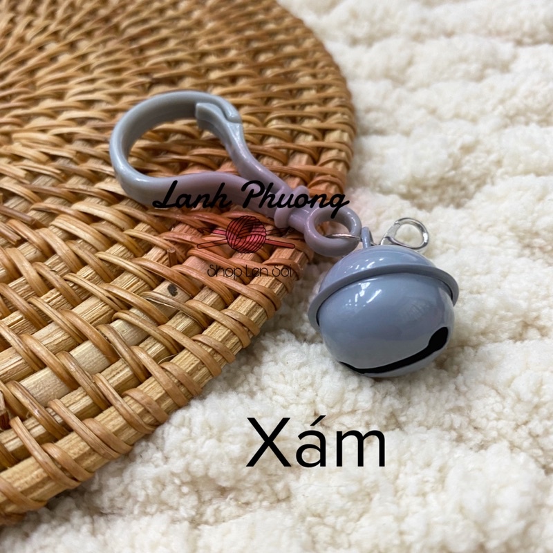 Móc Khoá Nhựa Viên Chuông Tròn (lẻ 1 cái)