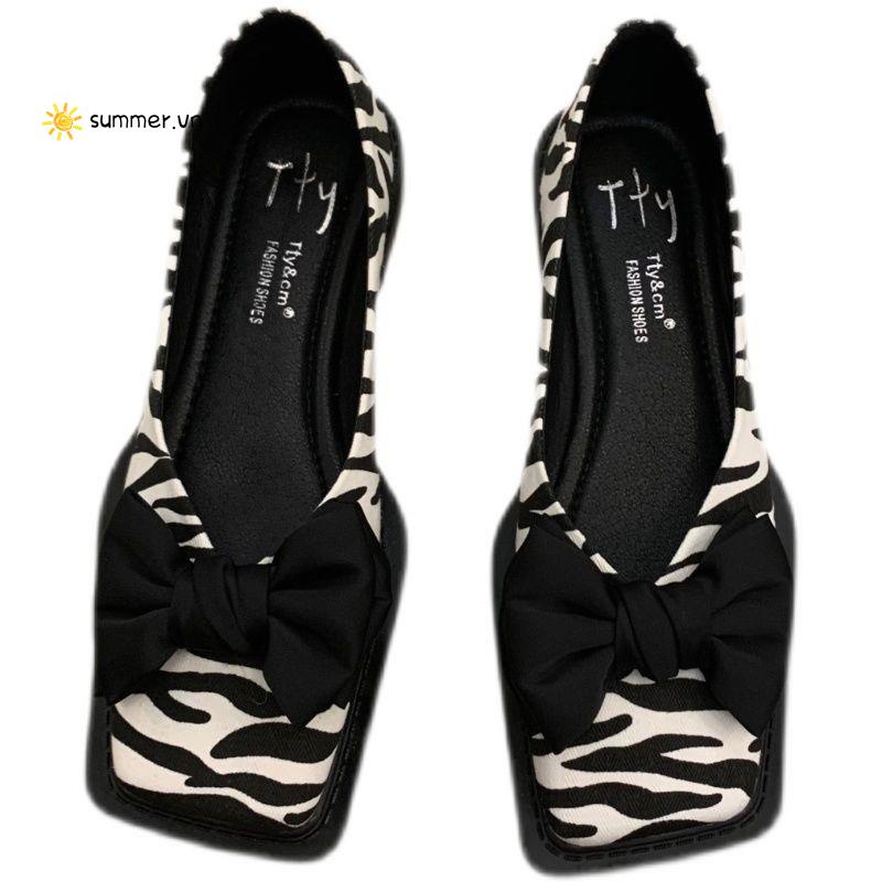 Giày Búp Bê Đế Bệt 2022 Thiết Kế Mới Thời Trang Mùa Xuân Theo Phong Cách Pháp Cho Nữ