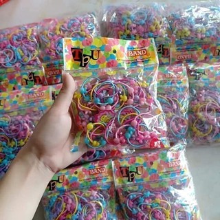 Chuyên sỉ túi 50 dây buộc tóc cho bé