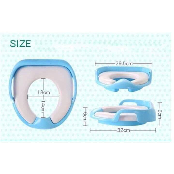 [Hot]-BỆ LÓT THU NHỎ BỒN CẦU CÓ TAY VỊN