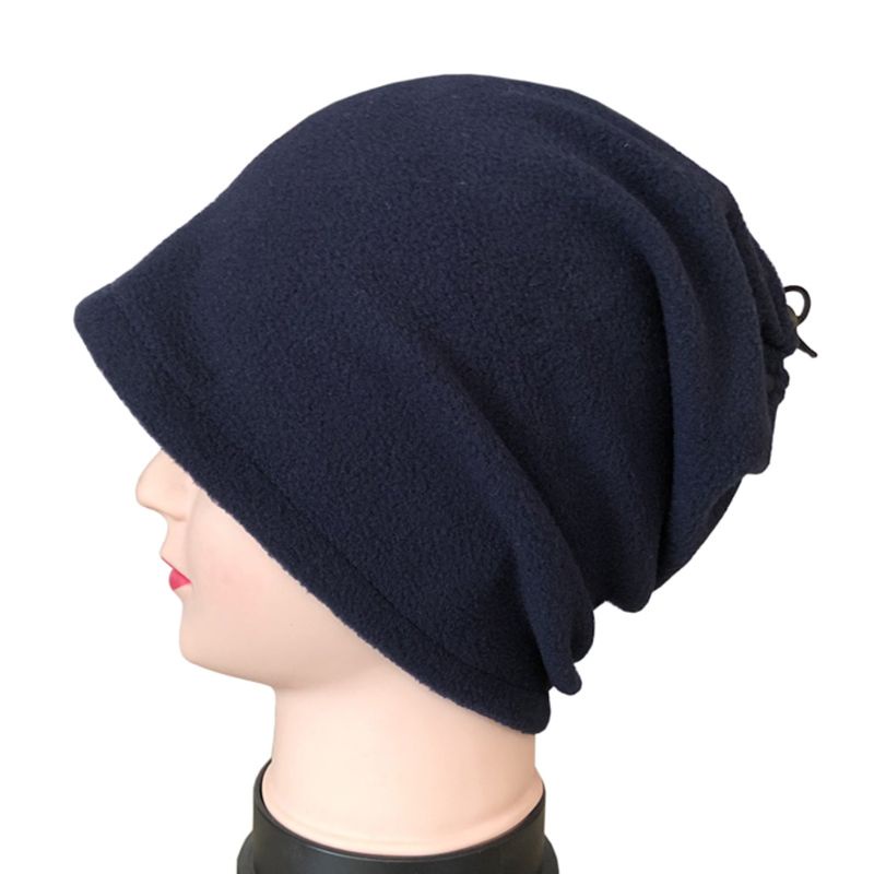 Mũ Trùm Đầu Kiêm Khăn Choàng Cổ Giữ Ấm Đa Năng Màu Sắc Đơn Giản Dành Cho Nam Nữ