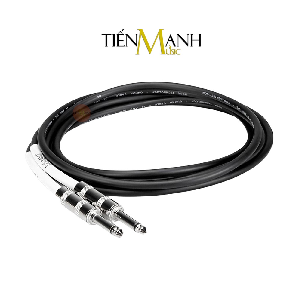 Dây Cáp Guitar Hosa 2 Đầu 6ly TS Mono GTR-205, GTR-210, GTR-215, GTR-220, GTR-225 Cable