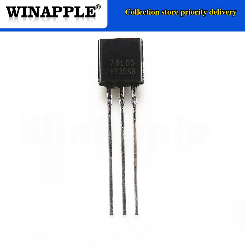Bộ 50 linh kiện điện tử L78L05 78L05 APL78L05 TO-92 5.0V 0.1A