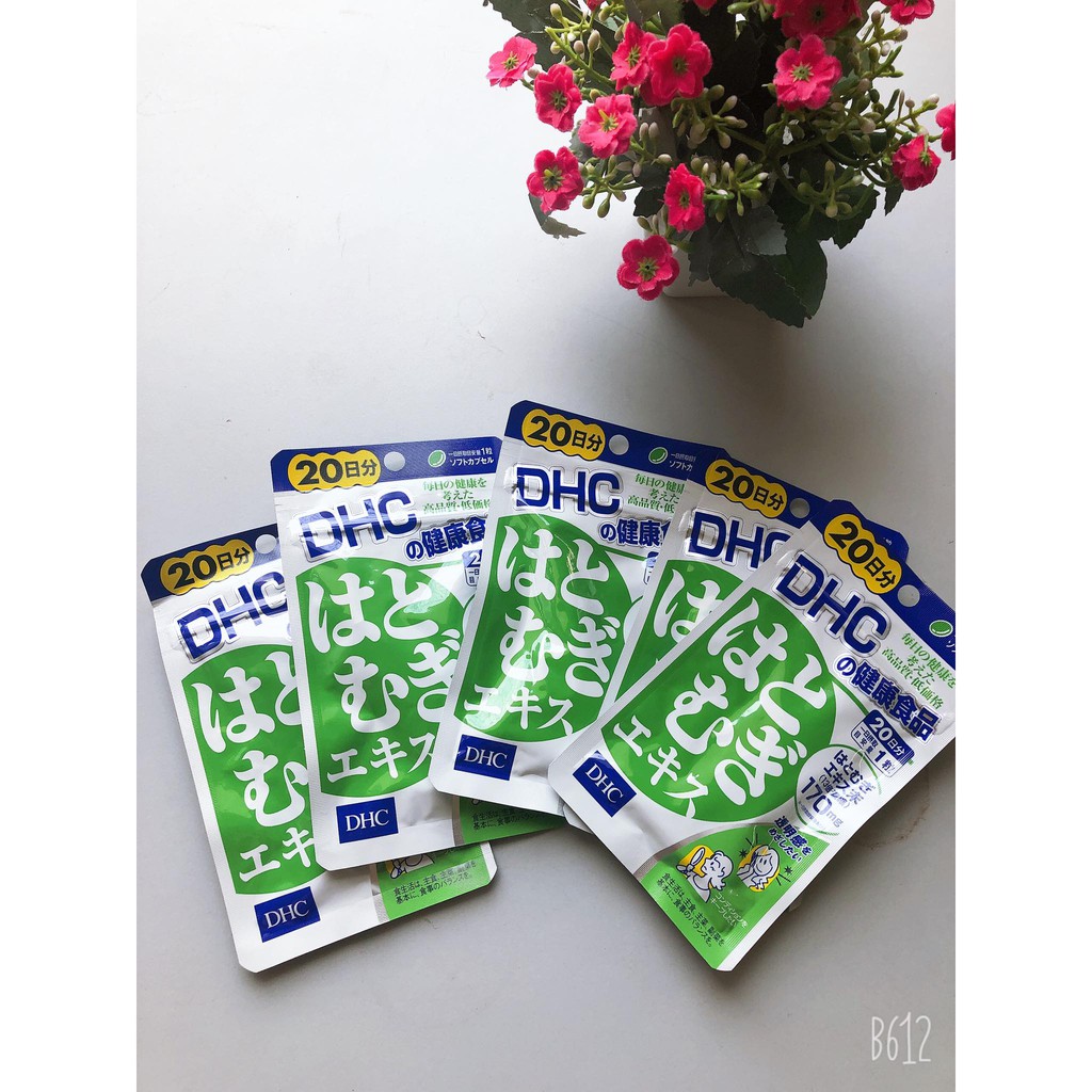 Viên uống Trắng da D.H.C Nhật Bản Adlay Extract 20 Ngày (20 Viên) | Thế Giới Skin Care