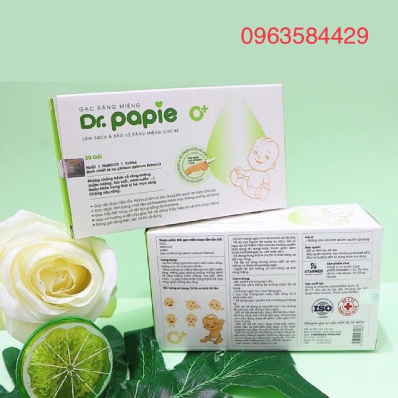 Gạc Rơ Miệng Dr. Papie