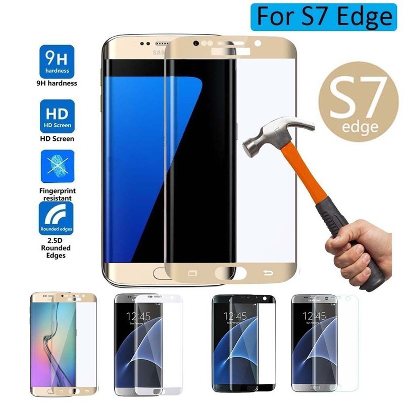 Kính Cường Lực 3d Bảo Vệ Toàn Màn Hình Cho Samsung Galaxy S7 Edge