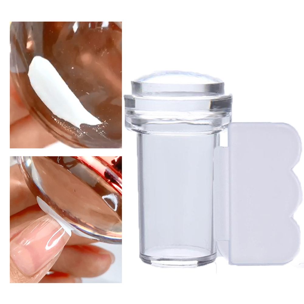Dụng Cụ In Hình Móng Tay Bằng Silicone Trong Suốt