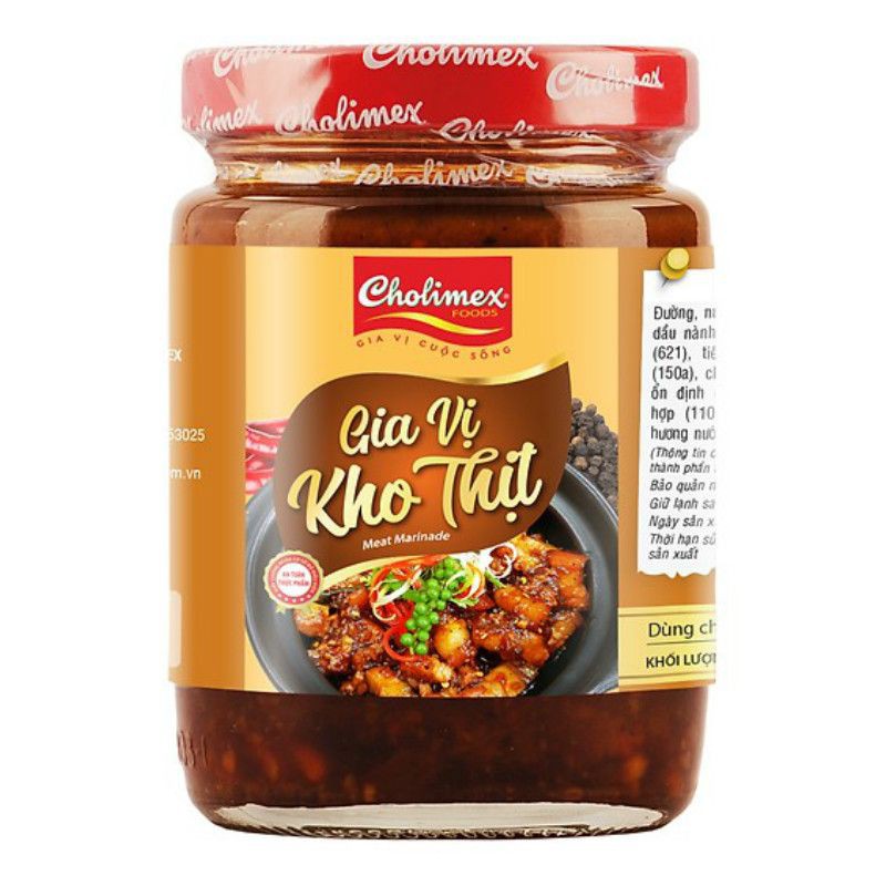 Gia Vị Kho Thịt Cholimex 200G Đậm Vị Việt Ngon Cơm Nhà - Gia Vị Chính Hãng Cholimex