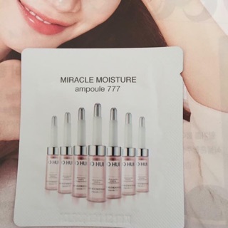 Combo.10 gói OHUI Miracle Moisture Ampoule 777 