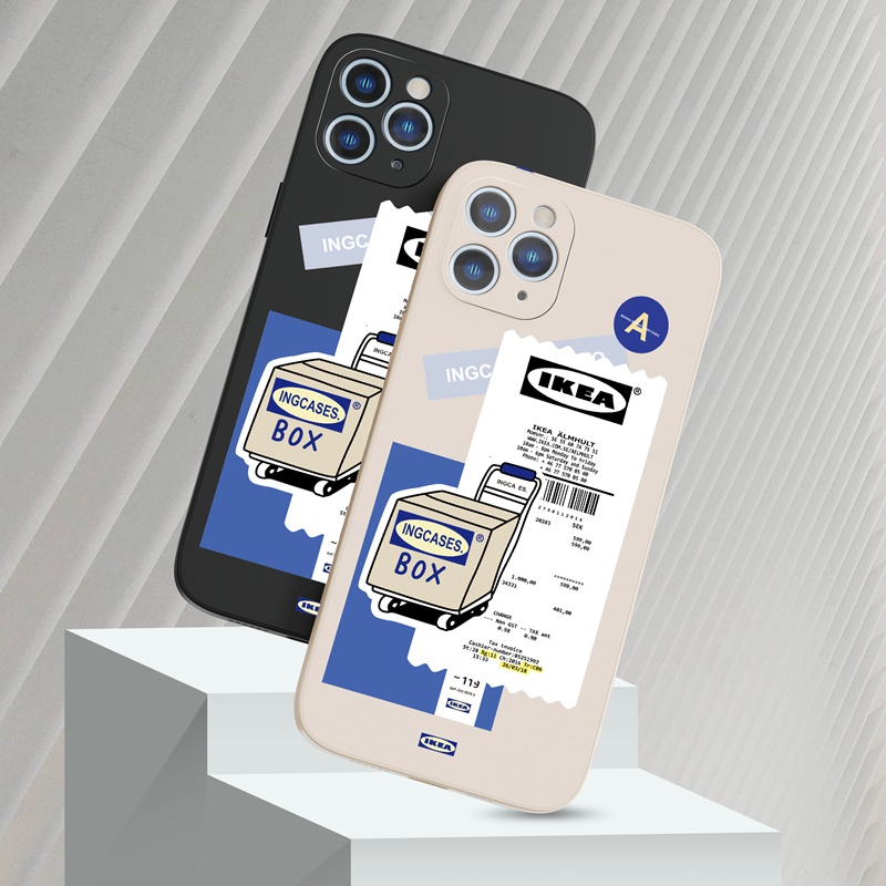 Ốp lưng iphone Ốp điện thoại Suntaiho TPU mềm trong suốt in nhãn hiệu cho iPhone 12 Pro mini 11 Pro XS Max 6 6s 7 8 Plus X XR