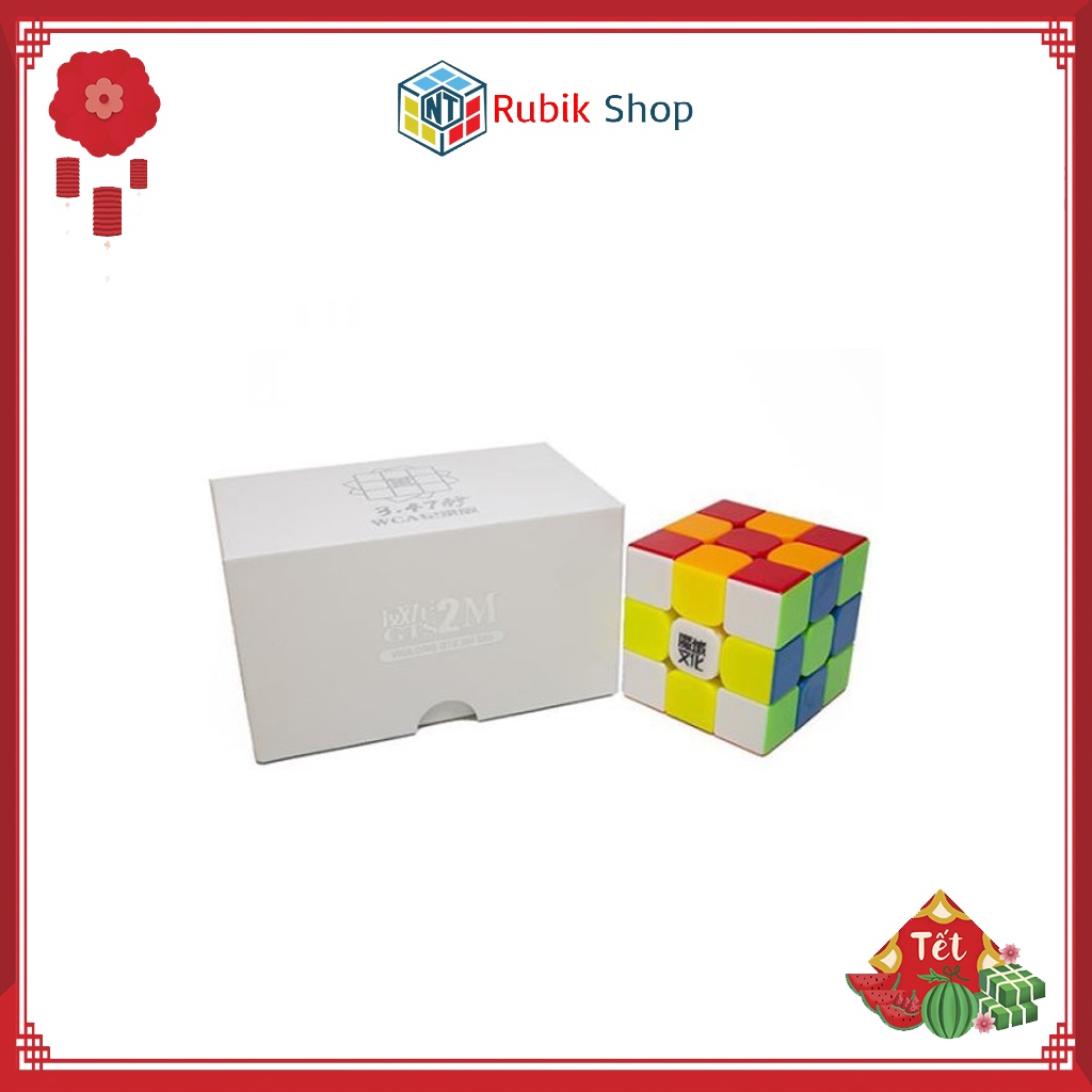 Rubik 3x3x3 Moyu Weilong GTS V2 M Stickerless (Màu Mới)