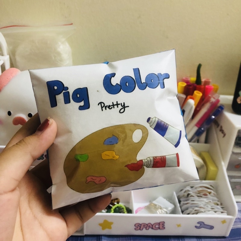 Squishy giấy Handmade Màu nước 💧 🌈