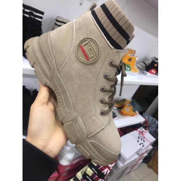 Free GIÀY DA LỘN CAO CỔ BO VIỀN LEN SIÊU HOT HIT ( kèm video chất giày shop tự quay ) Có Sẵn ⚡ CHẤT sịn : ◦ ༈ ! , / | BigBuy360 - bigbuy360.vn