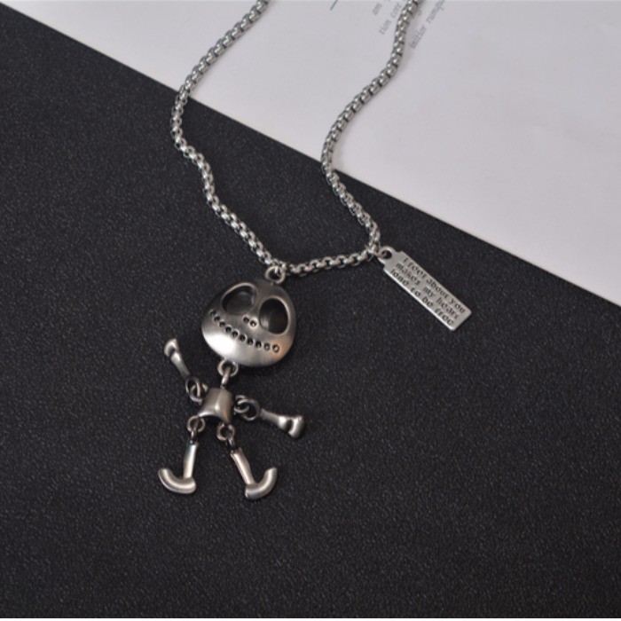 Dây Chuyền Thép Titan Phong Cách Hip Hop