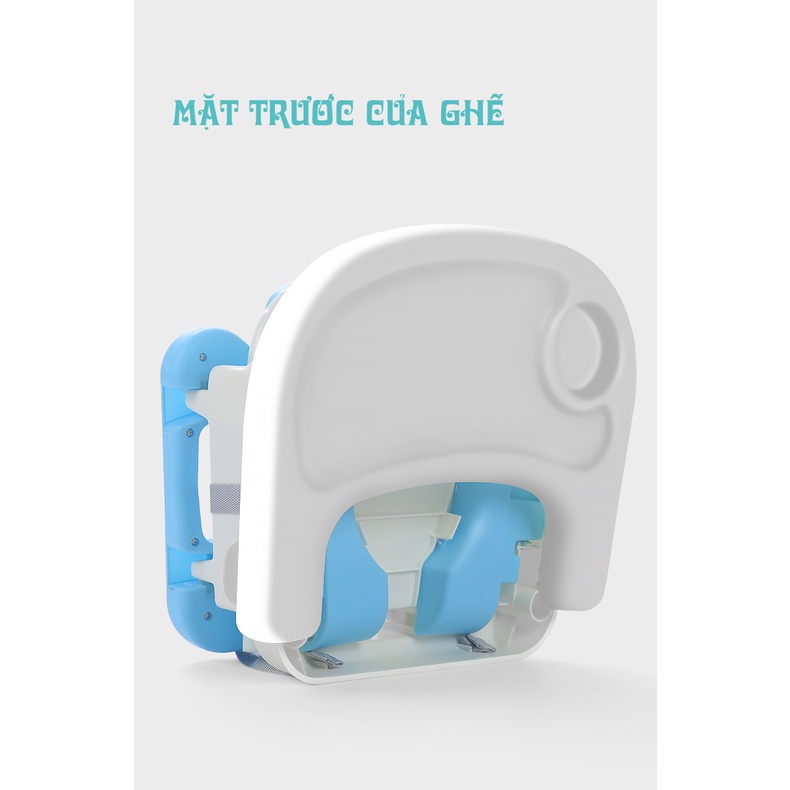 Ghế ăn dặm cao cấp cho bé, an toàn 3 chế độ, 2 loại chân sắt và chân nhựa giúp bé có những bữa ăn ngon mỗi ngày