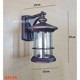 Đèn Tường Trang Trí Ngoại Thất_Tặng Kèm Bóng Đèn led