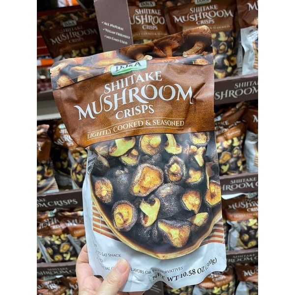 Nấm Đông Cô Sấy Giòn Shiitake Mushroom Crisps 225g