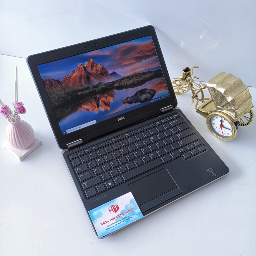 Laptop DELL E7240 I5-4200U | 4Gb | SSD128Gb | Win 10 - SANG, MỎNG, NHẸ CHỈ 1.34KG