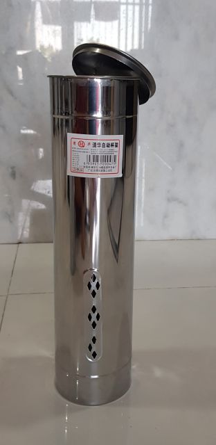 Hộp/ống inox dùng rút ly giấy ly nhựa