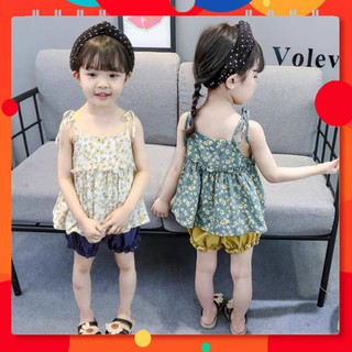 Bộ quần áo bé,set quần áo hoa nhí