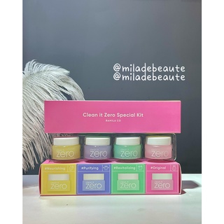 [BANILA CO] Set 4 Sáp Tẩy Trang Clean It Zero Mini