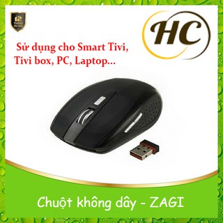 Chuột không dây zagi đen
