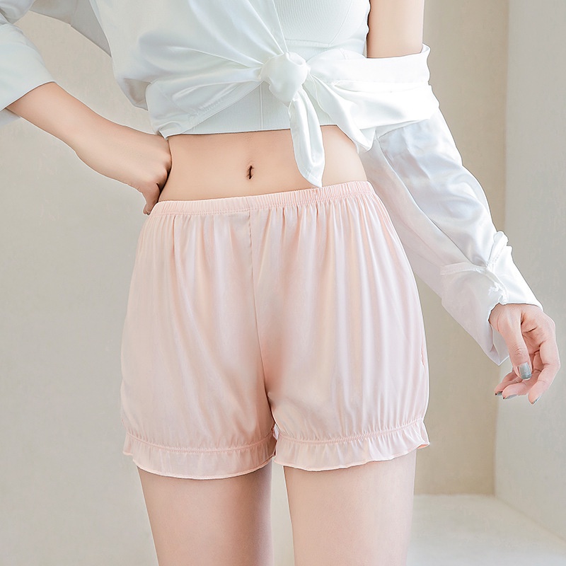 Quần Short Mặc Trong Váy Chất Liệu Thoáng Khí Thời Trang Mùa Hè Cho Nữ