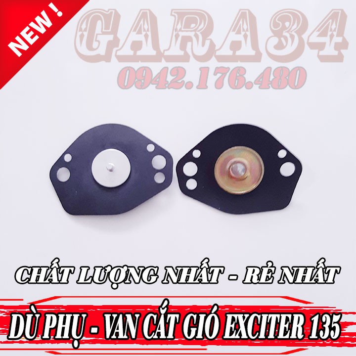 DÙ PHỤ EXCITER 135 - VAN CẮT EXCITER 5 SỐ