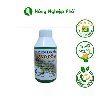 CHAI 100ML - NANO ĐỒNG PHUN XỊT CHO HOA LAN, CÂY CẢNH