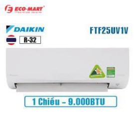 Điều hòa Daikin 1 chiều R32 Tiêu chuẩn FTF25UV1V/RF25UV1V