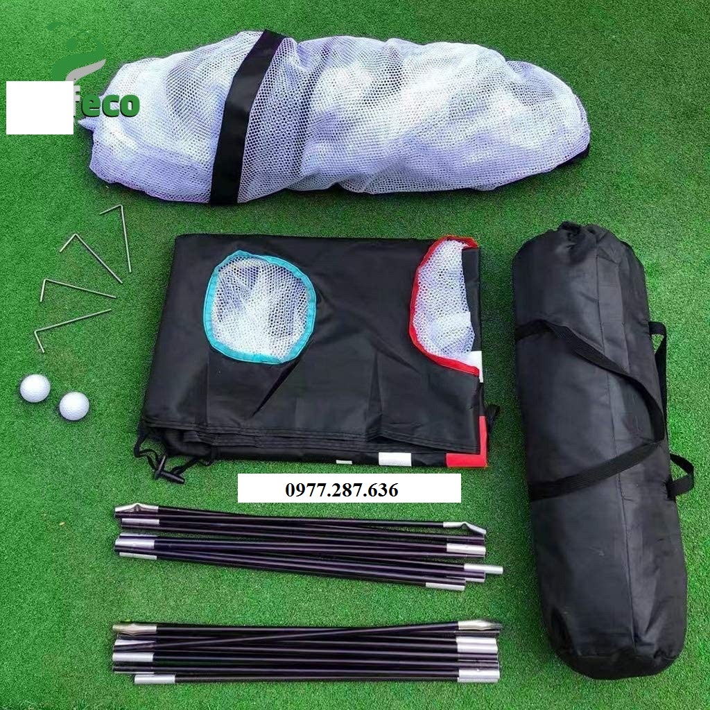 Lồng tập golf chip lưới tập Swing trong nhà di động tiện lợi tháo lắp nhanh shop GOLF PRO LT001