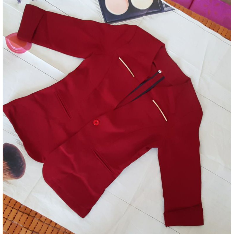 ÁO VEST CÔNG SỞ MÀU ĐỎ ĐÔ