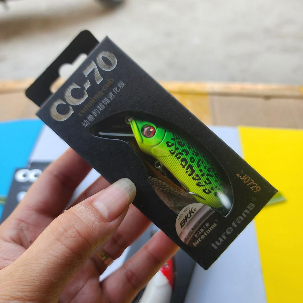MỒI GIẢ CÂU LURE CAO CẤP CC70 Chính Hãng LureFans