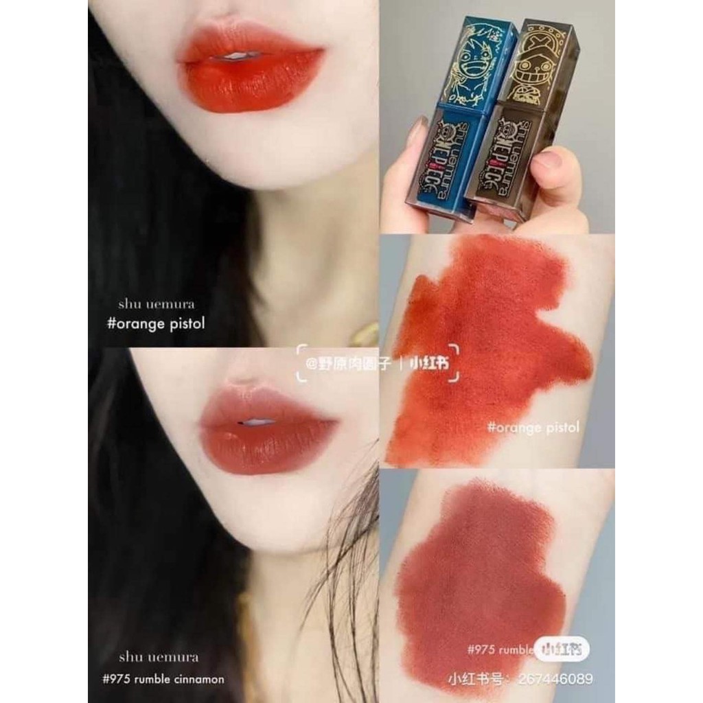 Son Shu Uemura X One Piece Rouge Unlimited Matte Lipstick Chinh Hang 650 000đ