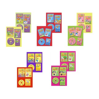 Sách - combo 10 cuốn tiếng anh cho trẻ em happy world - kèm 10 cd