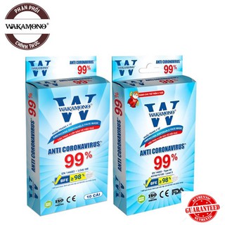 [Hộp 10 Cái] Khẩu Trang Y Tế Wakamono
