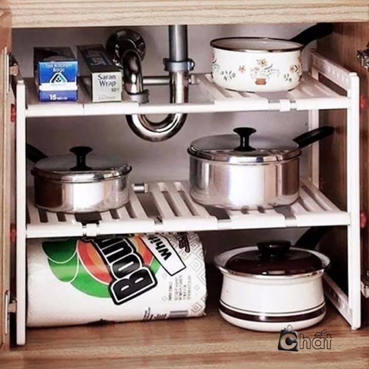 KỆ ĐỂ ĐỒ GẦM BẾP THÔNG MINH
