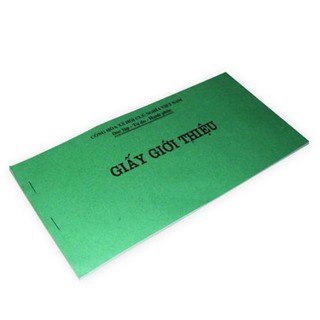 Giấy giới thiệu_Văn Phòng Xanh